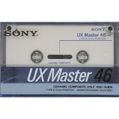 SONY UX MASTER 46×5本 60×1本 カセットテープ ソニー 計6 SONY UX MASTER 46×5本 60×1本 カセットテープ ソニー 計6