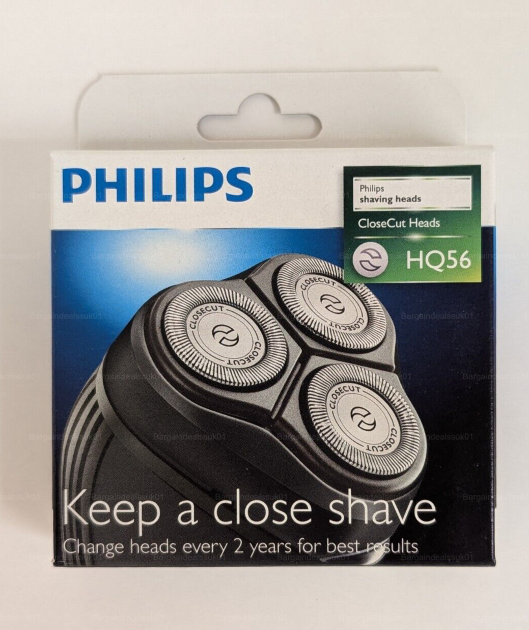 Philips HQ56/50 Replacement Shaver Heads Compatible with HQ Series Shavers