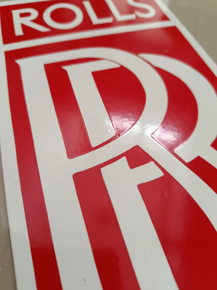 Vintage Design Rolls Royce Dealer advertising Workshop Sign no Porcelain - Image 4 of 4