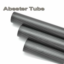 Carbon Fiber Tube OD 20mm 21mm 22mm 23mm 25mm 26mm 28mm 29mm 30mm x 500mm 1-2pcs