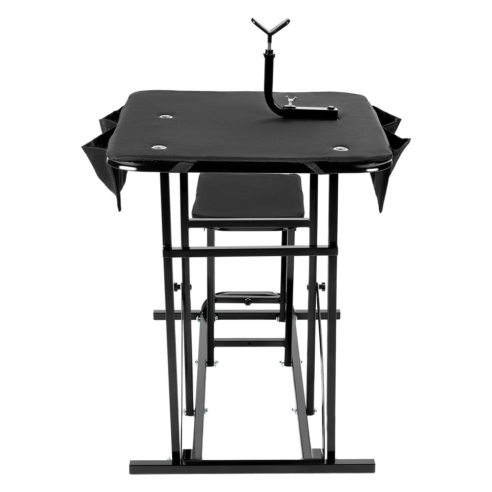 Portable Shooting Bench Seat Adjustable Table Hunting Gun Rest Outdoor ...