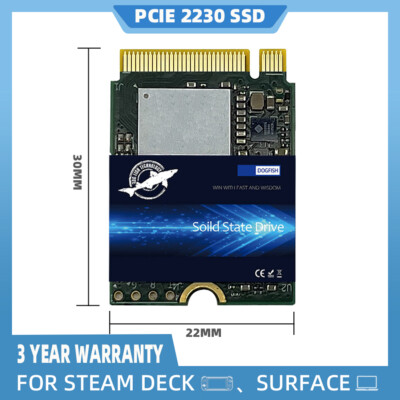 DOGFISH M.2 2230 SSD 1TB NVME PCIE GEN4.0 Computer Festplatte Solid State Drive