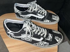 VANS Authentic Old Skool Men’s Off The Wall Script Item 500714 Size 12.0 US