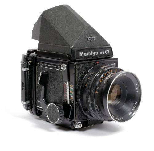 Mamiya RB67 Pro SD Medium Format SLR - 127mm f3.5 Magazine Lens 