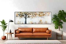 Original Oil Painting, Landscape Oil Painting Art, Large Wall Decor, Custom Oil