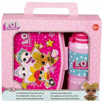 Surprise! Lunch Box Water Bottle Set UK