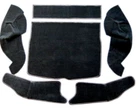 Load area BLACK Carpet Set - High Quality (Suits MG MGB GT)