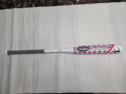 LOUISVILLE SLUGGER DIVA YOUTH SOFTBALL BAT FPDV151 29" 17.5 oz -11.5 2 1/4" EUC