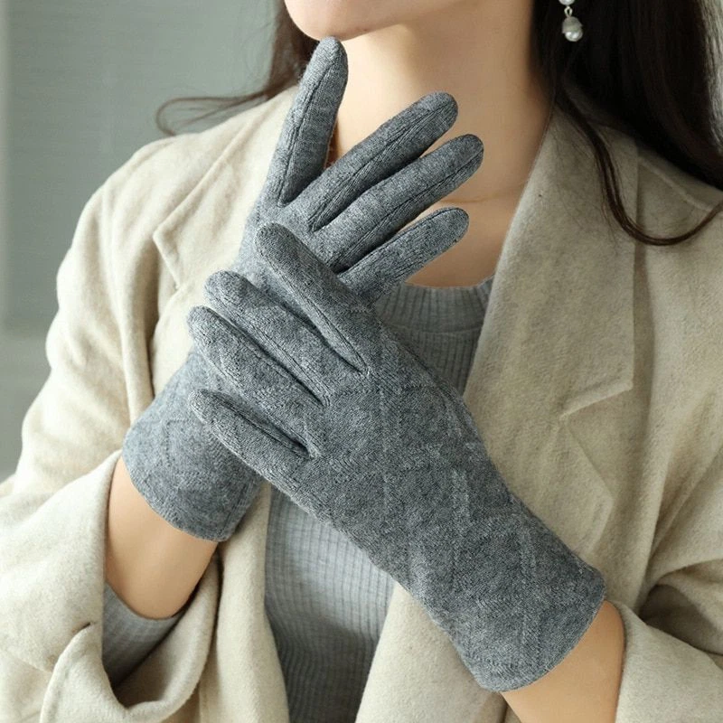 Knit driving gloves outlet