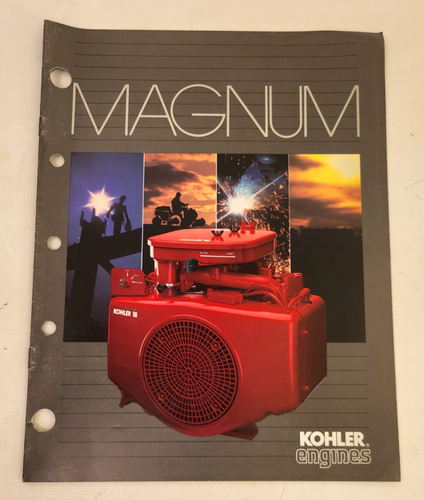 1987 Kohler Magnum M8 M10 M12 M14 M16 M18 M20 MV16 Mv18 Gas Engine Brochure Book - Bild 1 von 9