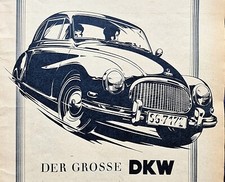 DKW 3=6, original advertising from 1957