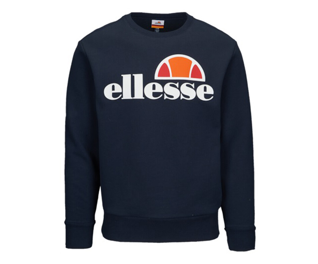 【SALE】ellesse エレッセ ウールパイル ベスト Ellesse Pull Over Big Log Crew Neck Mens Active Hoodies Size