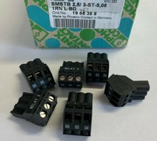 (5) Qty. of Phoenix Contact SMSTB 2,5/ 3-ST-5,08 300V 15A-10A, 30-12 AWG