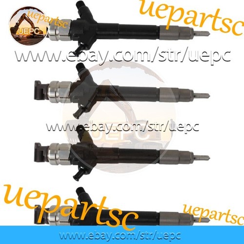 Inyector de combustible para motor 4 piezas 1465A041 095000-5600 Denso Mitsubishi L200 4D56