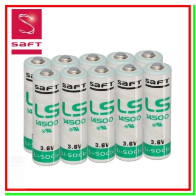 Saft LS14500 With Connector 3.6Volt Size AA Li-SOCl2 Battery At ₹ 730 - Foto 13