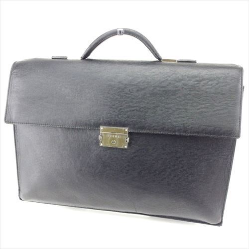 Loewe Business bag Black Silver Mens Authentic Used T6768 | eBay Loewe Business bag Black Silver Mens Authentic Used T6768 | eBay