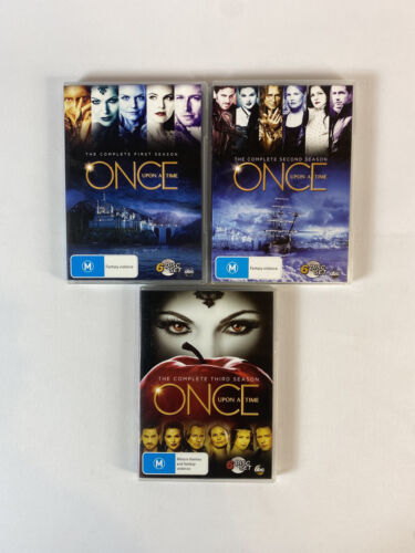 Once Upon A Time : Seasons 1 2 3 DVD 2012 18-Disc - Free Post - Picture 1 of 7