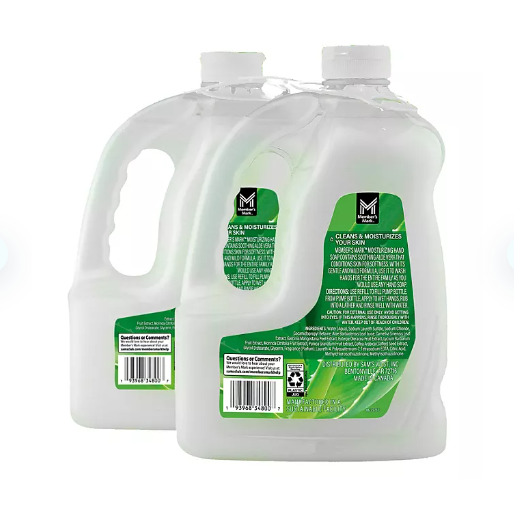 Member's Mark Moisturizing Hand Soap Refill, Aloe Vera, 80 fl. oz., 2