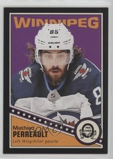 2019-20 O-Pee-Chee Retro Black 45/100 Mathieu Perreault #295 0q3