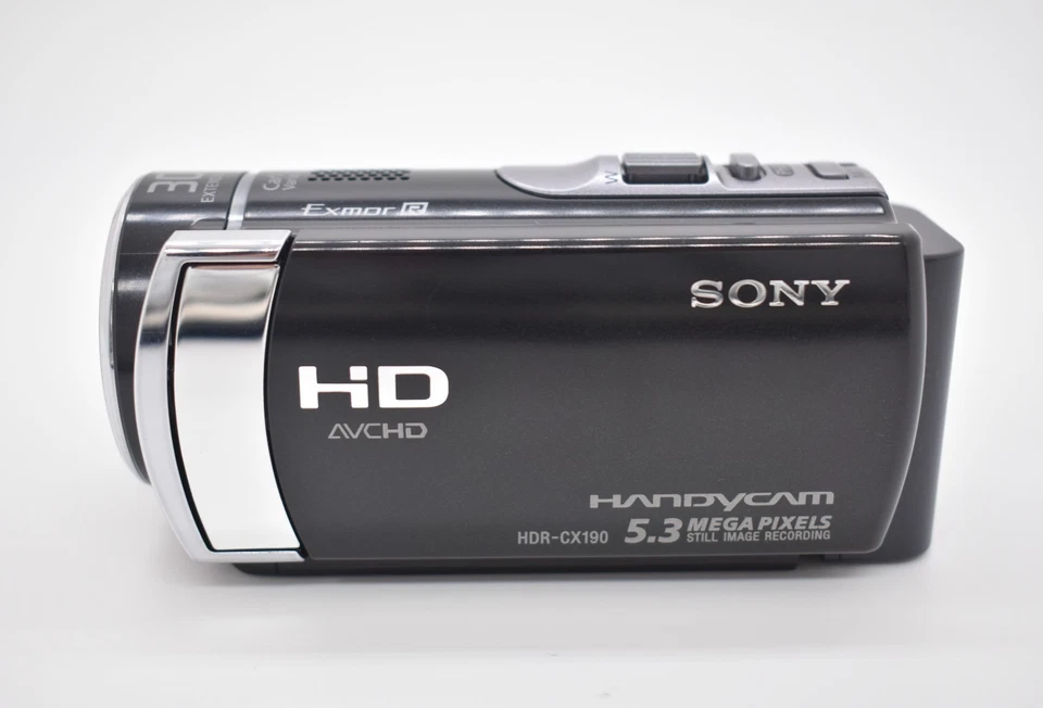 Sony Handycam HDR-CX190 Black Digital Video Camcorder 30x Zoom 5.3MP - Bundle - Image 4 of 4