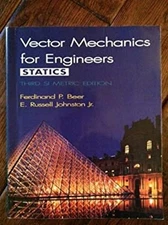 Vector Mechanics for Engineers Statics, Third SI Metric Edition