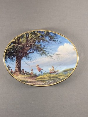May Spring Fever Terry Redlin Plate Seasons To Remember Bradford Exchange