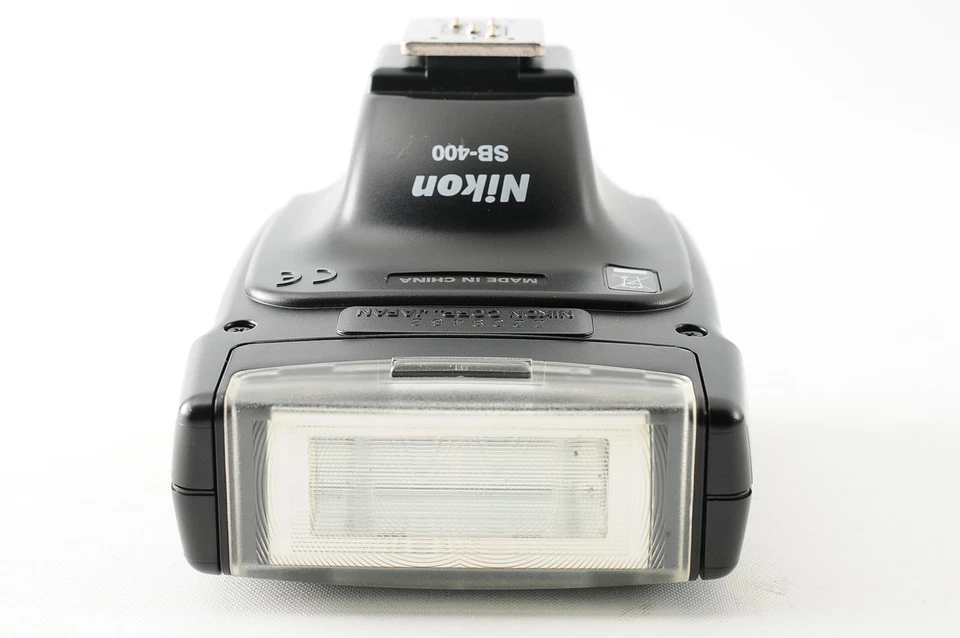Testato!  [OTTIME CONDIZIONI in custodia] Nikon Speedlight SB-400 flash attacco a slitta dal GIAPPONE - Immagine 3 di 4