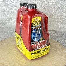 Drano Max Gel Drain Clog Remover - 2 80oz Pack - New