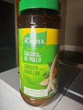 New/Unopened Knorr Granulated  Chicken Flavor Bouillon 40.5 oz Ex: 04/26