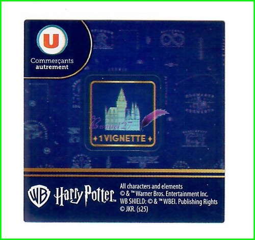 Patch Tissu  Réutilisable FIXEEZ " HARRY POTTER " Super U - 2025 au choix - Photo 2/26