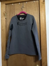 Kutting Weight Loss Sauna Neoprene Pull Over Top Men’s Large Gray Long Sleeve