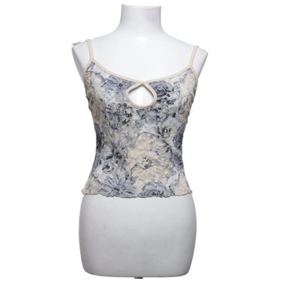 Bash, Tank­top, Größe: M, Blau/Beige/Weiß/Mehrfarbig, Polyester/Viskose #tAQ