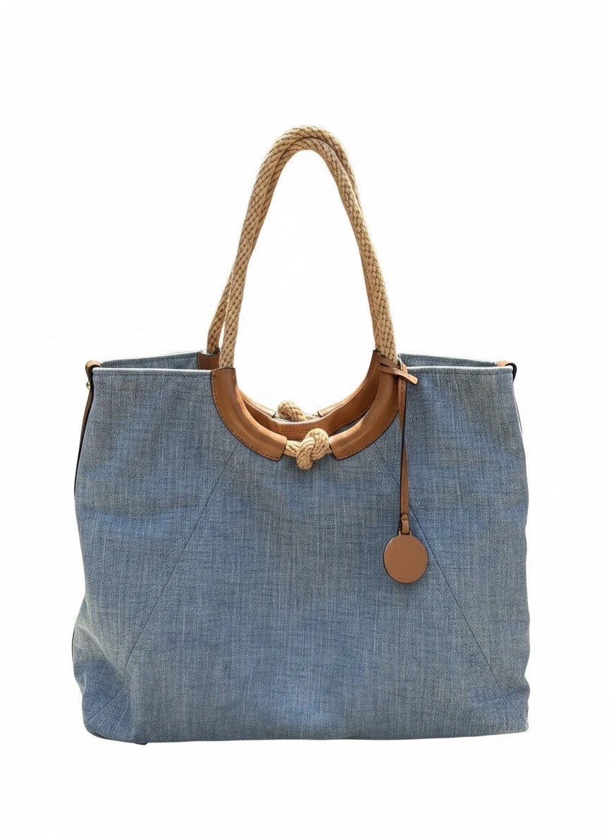 Michael Kors Denim Exterior Large Bags & Handbags for Women for