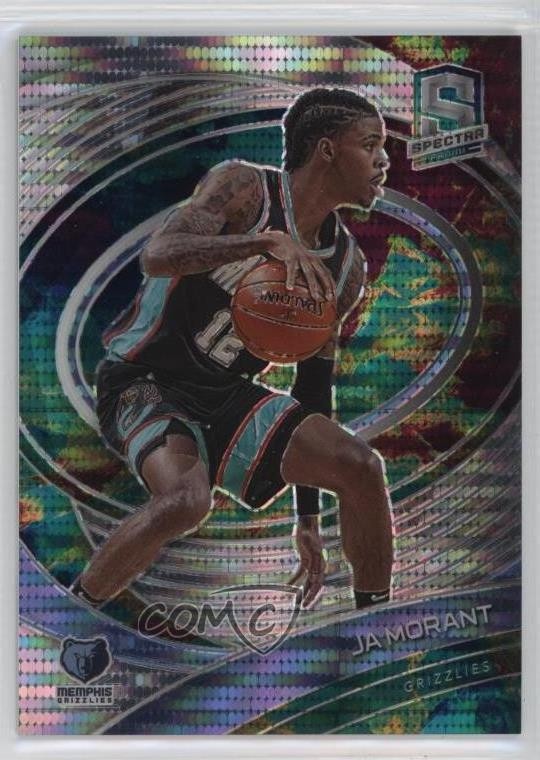2020-21 Panini Spectra Variation Celestial Prizm 65/99 Ja Morant #44 1pe9