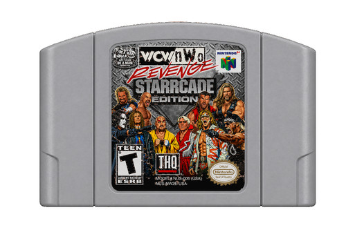 WCW-nWo Revenge - Starrcade Games Cartridge for Nintendo 64 Console USA Version