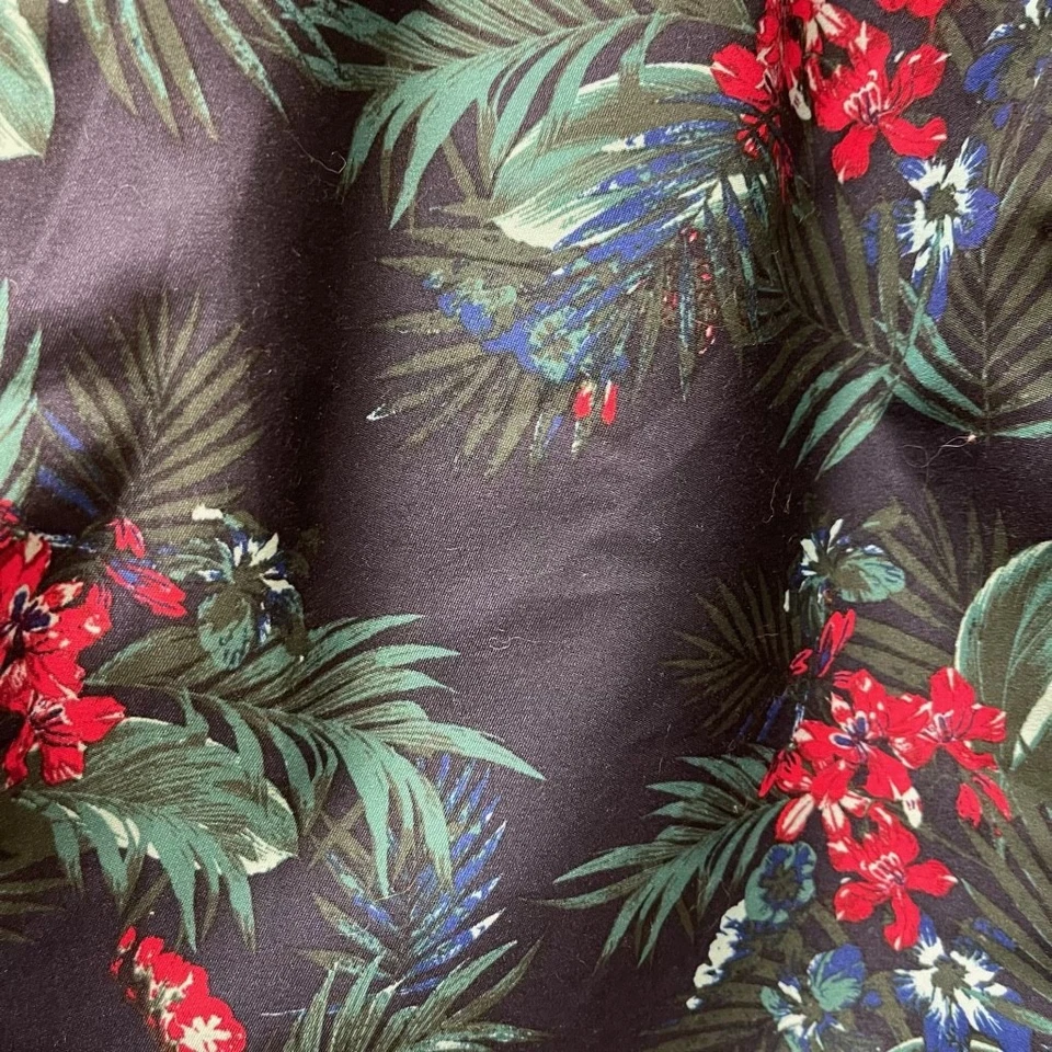 Bañador hawaiano Banana Republic para hombre talla grande nuevo con etiquetas estampado floral Foto 3 de 4