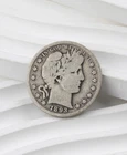 1893-S Barber Silver Half Dollar VG Very Good - 1367B