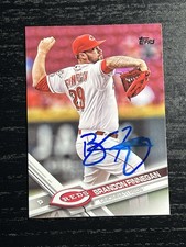 2017 Topps Brandon Finnegan Signed In Person Auto Card #85 Cincinnati Reds