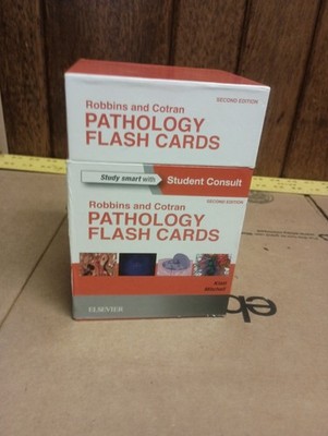Robbins and Cotran Pathology Flash Cards 2nd Edition Elsevier Medical USMLE