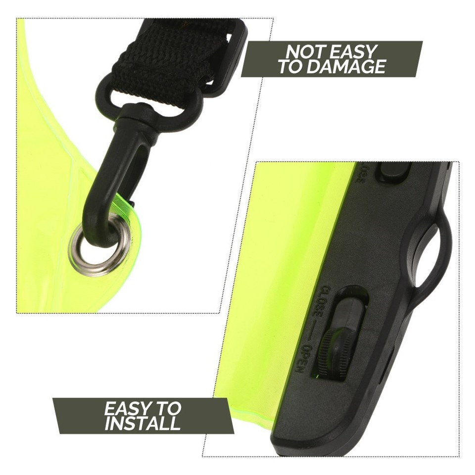 2 Custodie Impermeabili Per Walkie-talkie: In PVC Trasparente, Con Clip ABS E Cordino, Compatibili Con UV5R E UV82 - 2