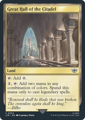 Great Hall of the Citadel - 254 - Universes Beyond: The Lord of the Rings: Ta...