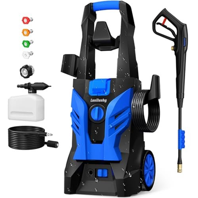 #ad #ad Pressure Washer Power Washer with 4 Nozzles and Foam Cannon High Navy Blue $143.06