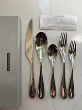Sasaki EROS 5 Piece Place Setting NIB - over 50% off MSRP!