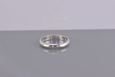 Bandring Sterlingsilber 3 mm massiv abgerundet poliert 925 Gr: 6