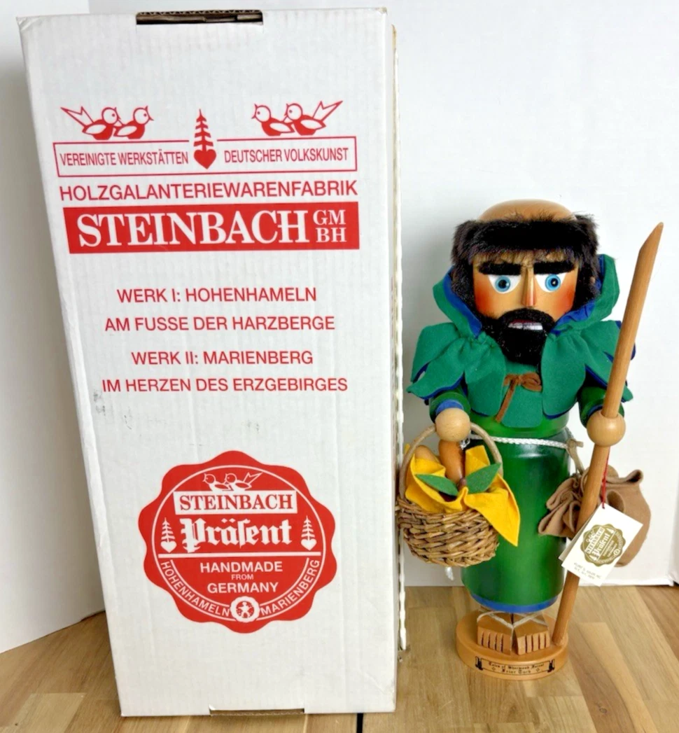 Steinbach S890 Friar Tuck Nutcracker Sherwood Forest Limited Edition Germany