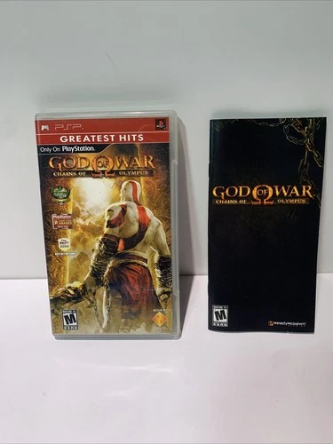 God of War: Chains of Olympus (Sony PlayStation Portable PSP) Case & manual Only