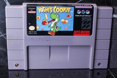 YOSHIS COOKIE (Super Nintendo Entertainment System - SNES, 1993) Cartridge Only