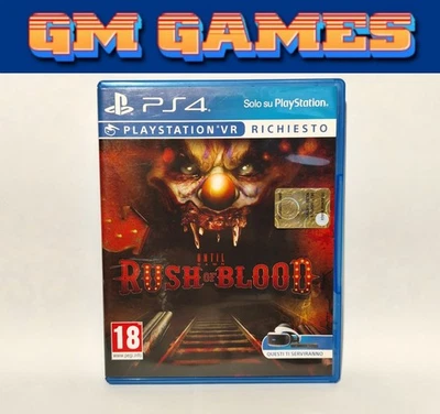 UNTIL DOWN RUSH OF BLOOD PS4 VR RICHIESTO ITA 🇮🇹