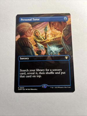 Personal Tutor (Borderless) - Commander Masters MTG Plus Bonus Rare!!!