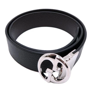 Ceinture Hanno Main Store Gucci imbriquée G 449715 cuir noir femme homme Dh